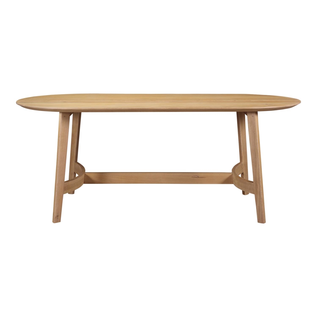 VE-1099-24 30 x 76 x 36 in. Trie Dining Table - Natural - Small