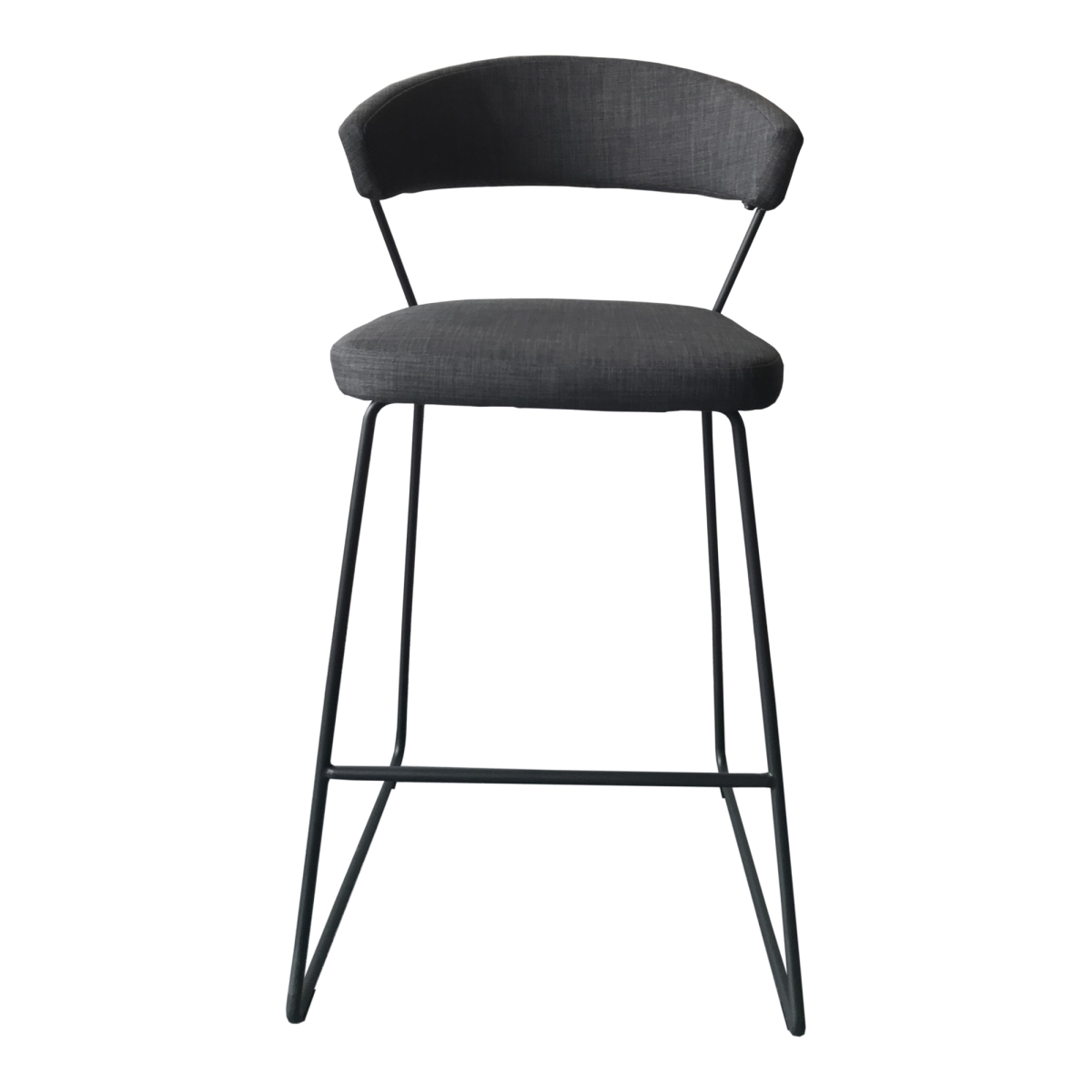 Picture of Moes Home Collection HK-1021-25 Adria Barstool&#44; Dark Grey