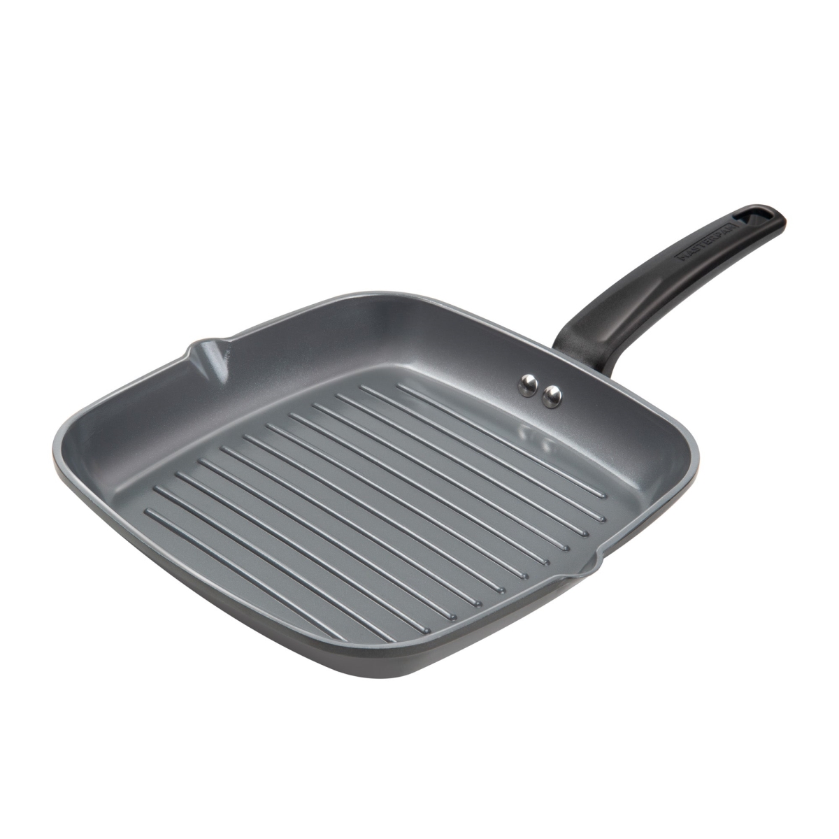 Picture of Masterpan MP-178 10 in. Grill Pan & Healthy Ceramic Non-Stick Aluminium Cookware with Bakelite Handle