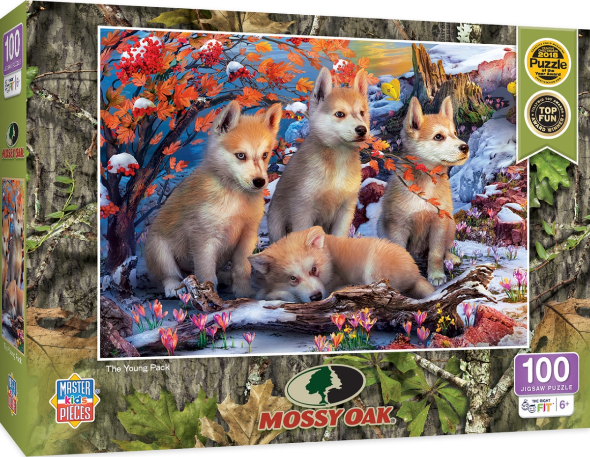 12239 Mossy Oak The Young Pack Puzzle, 100 Piece