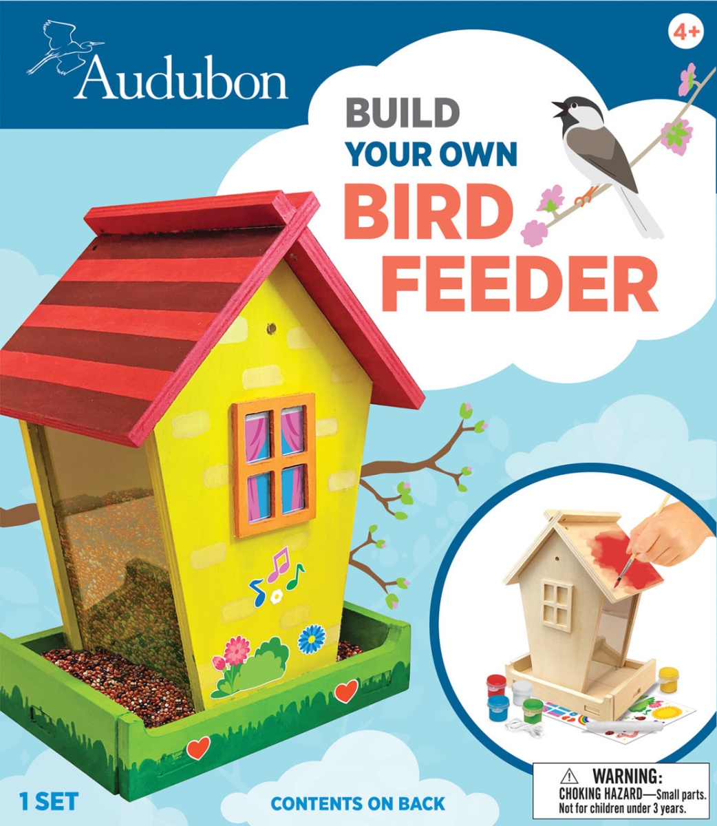 22212 Audubon Bird Feeder Buildable Wood Paint Kit