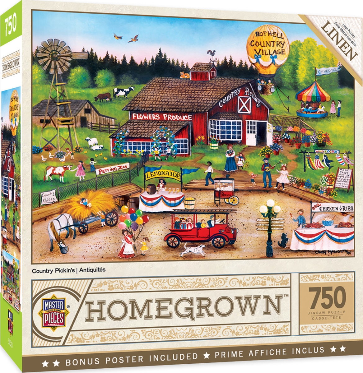 32062 Homegrown Country Pickens Puzzle, 750 Piece