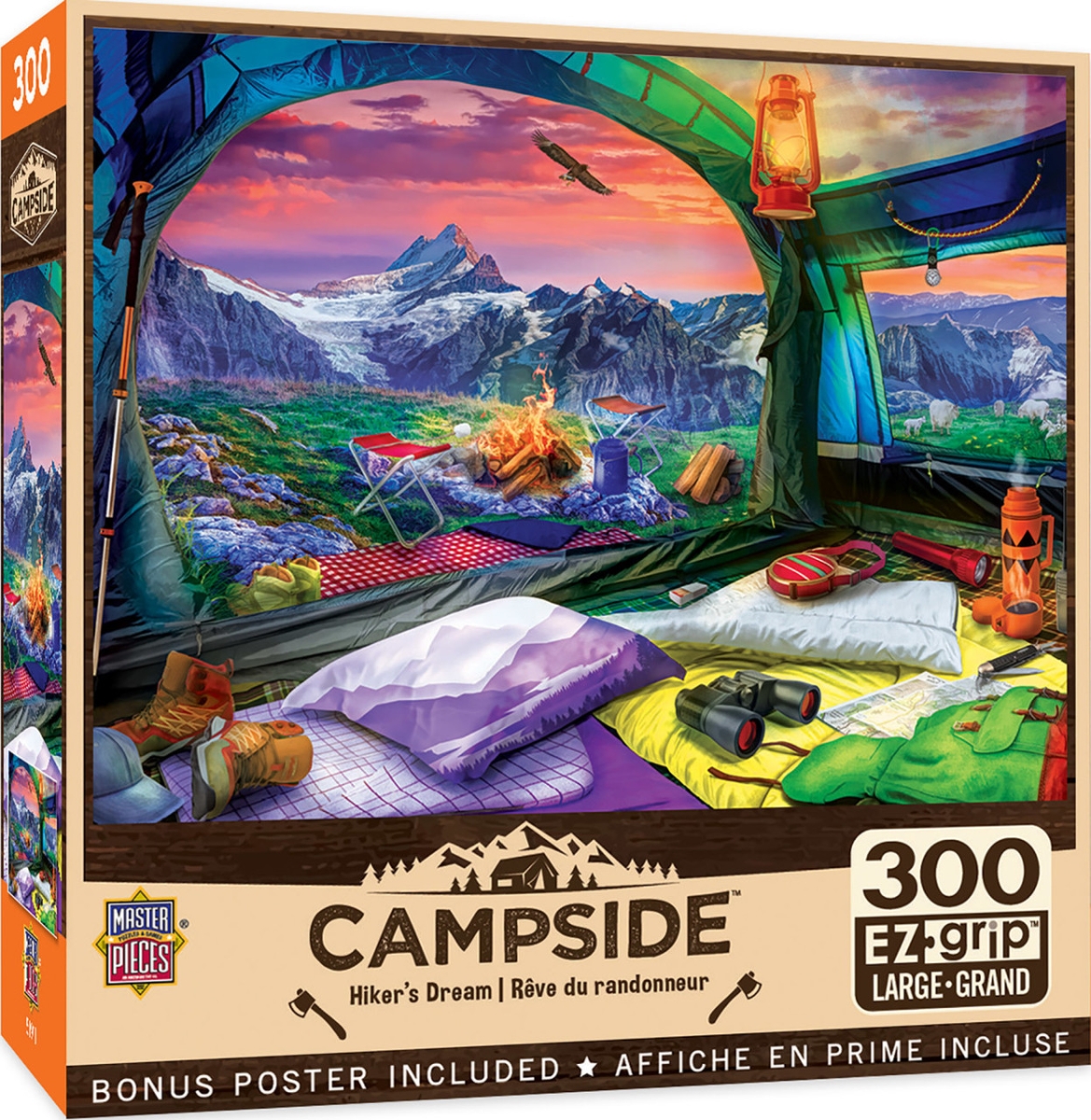 32105 Campside Hikers Dream EzGrip Puzzle, 300 Piece