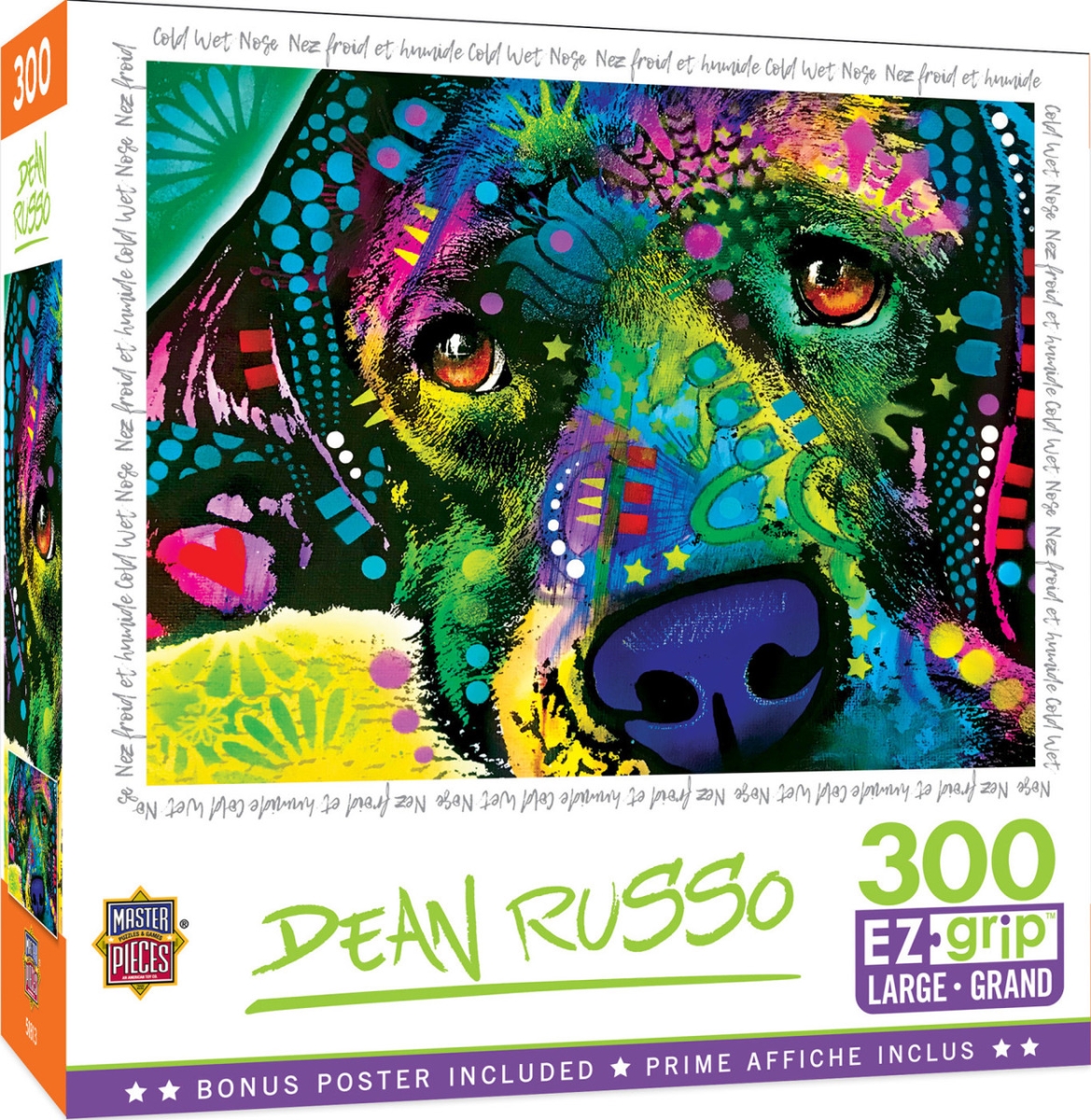 32143 Dean Russo Cold Wet Nose EzGrip Puzzle, 300 Piece