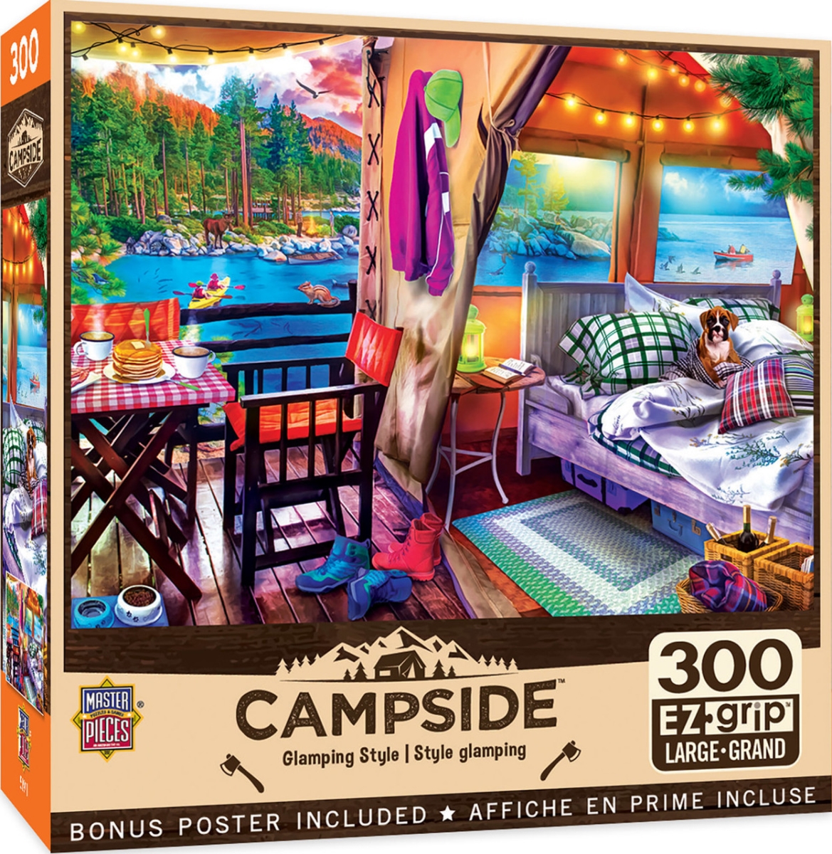32182 Campside Glamping Style EzGrip Puzzle, 300 Piece