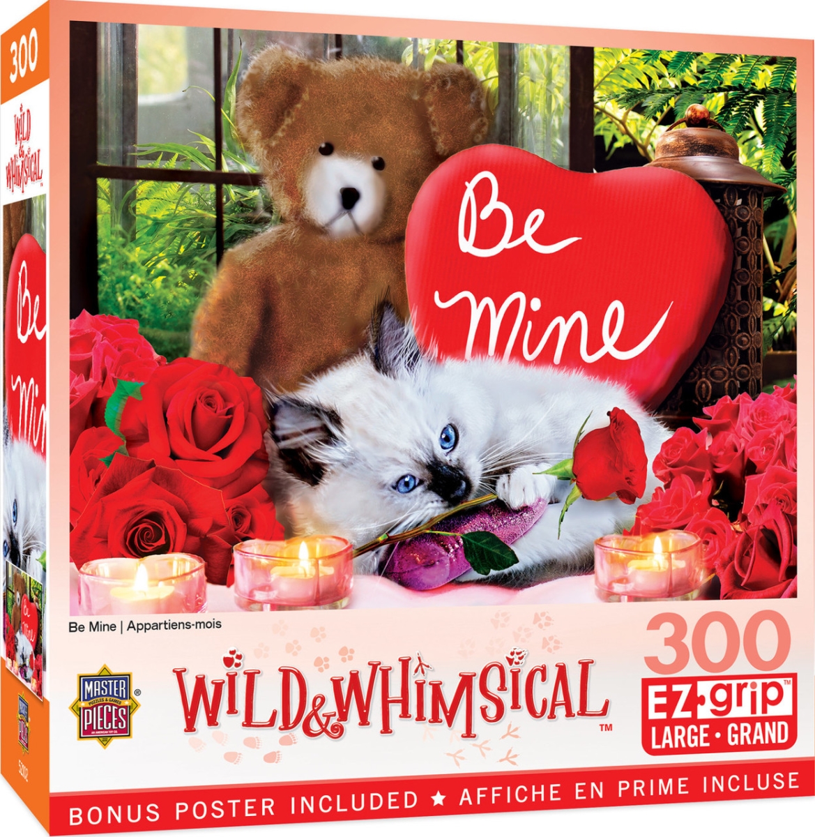 32220 Wild & Whimsical Be Mine EzGrip Puzzle, 300 Piece