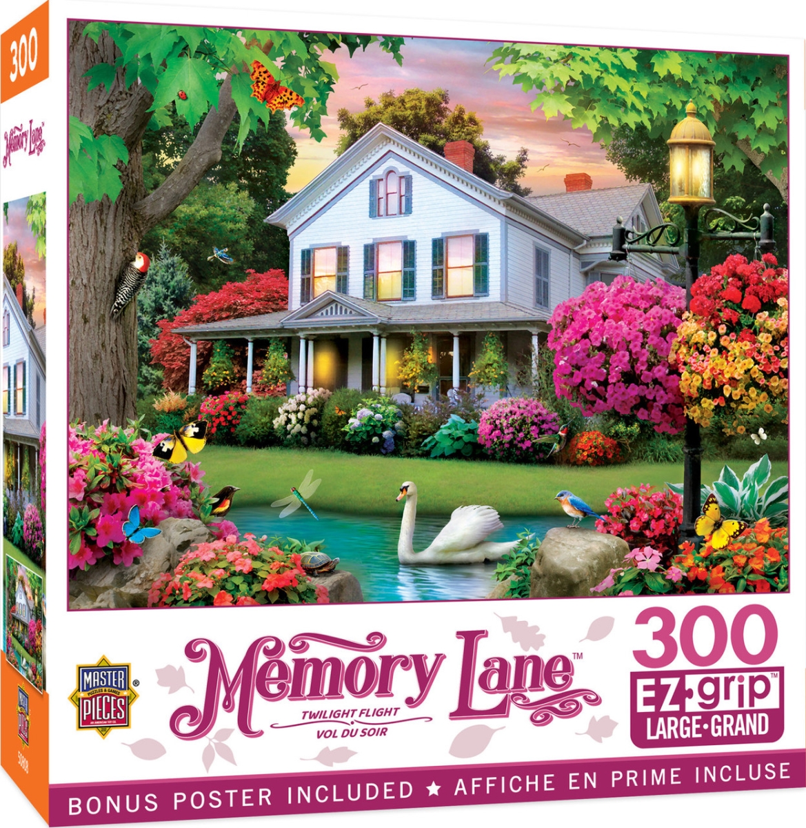 32235 Memory Lane Twilight Flight EzGrip Puzzle, 300 Piece