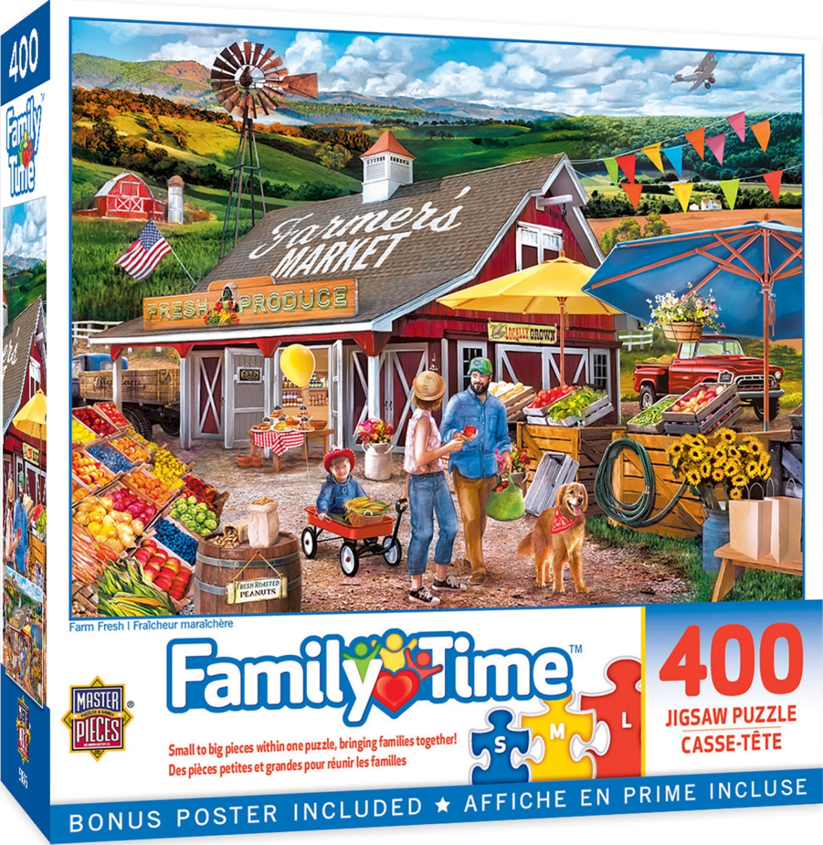 32372 Family Time Farm Fresh Puzzle, 400 Piece