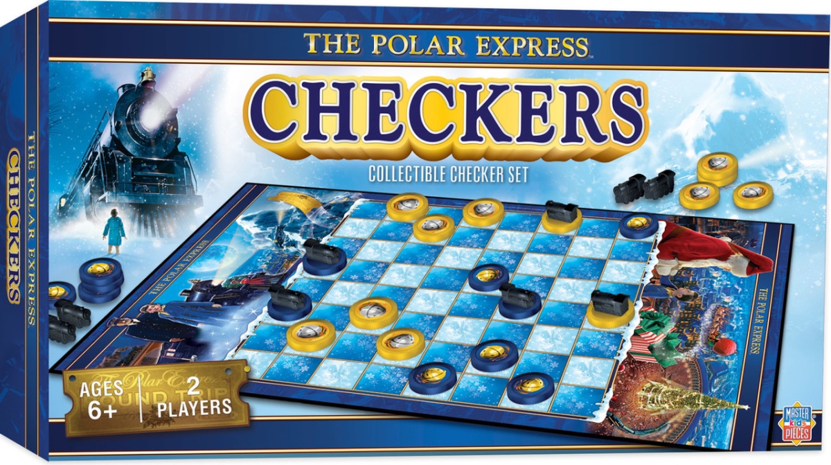 41983 The Polar Express Checkers Board Game