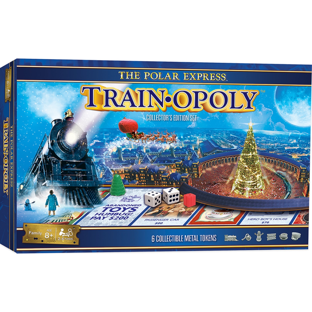 42081 The Polar Express Train Opoly Board Game