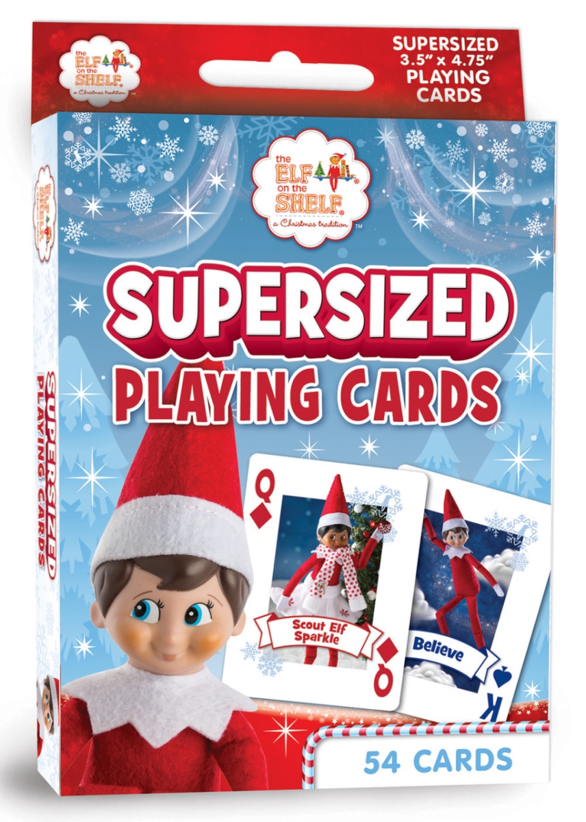 42120 Elf on the Shelf Supersized Playing Cards
