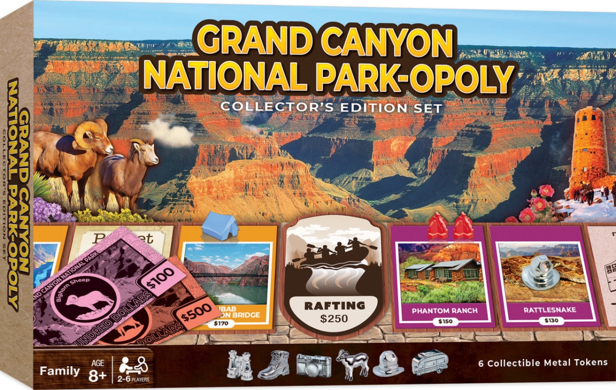 42217 Grand Canyon National Park Opoly Board Game