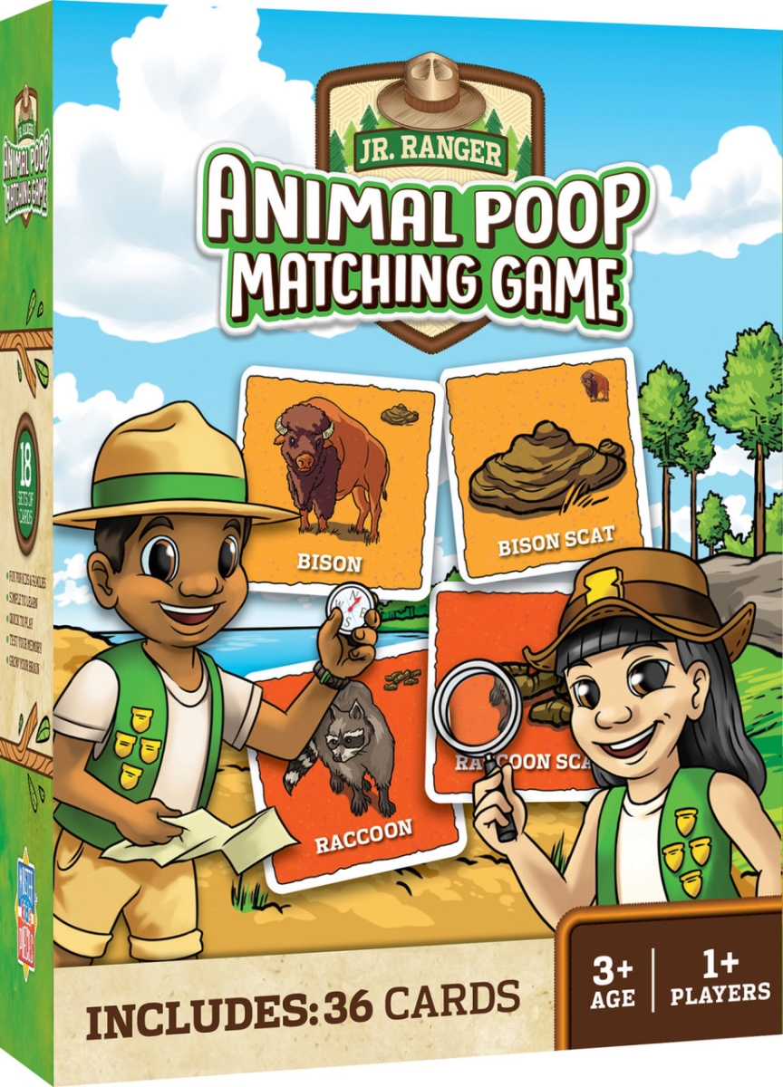 42235 Jr Ranger Animal Poop Matching Game