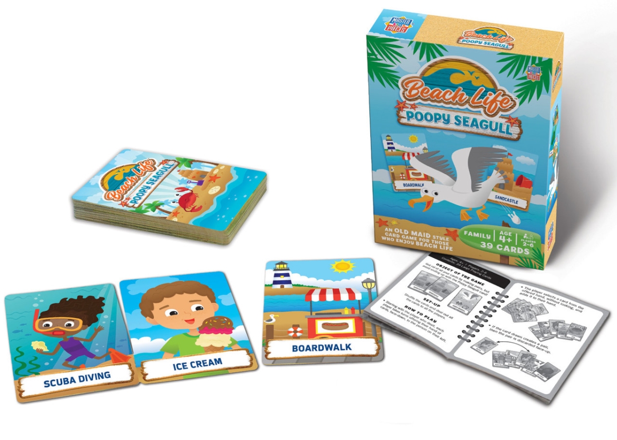 42306 Beach Life Poopy Seagull Card Game