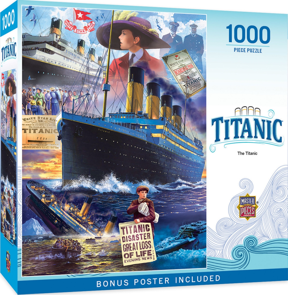 60344 Titanic Collage Puzzle, 1000 Piece