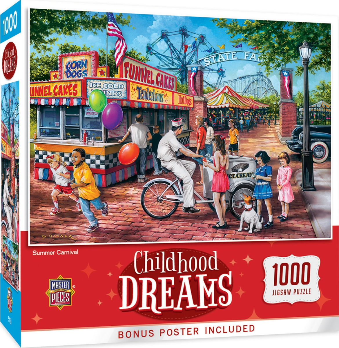 72036 Childhood Dreams Summer Carnival Puzzle, 1000 Piece