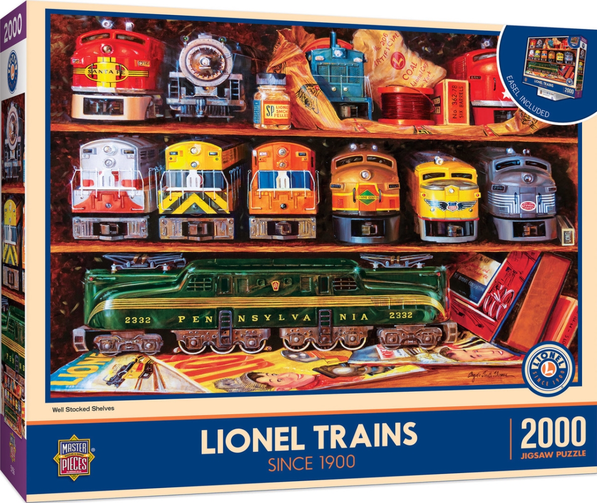 72046 Lionel Well Stocked Shelves Puzzle, 2000 Piece