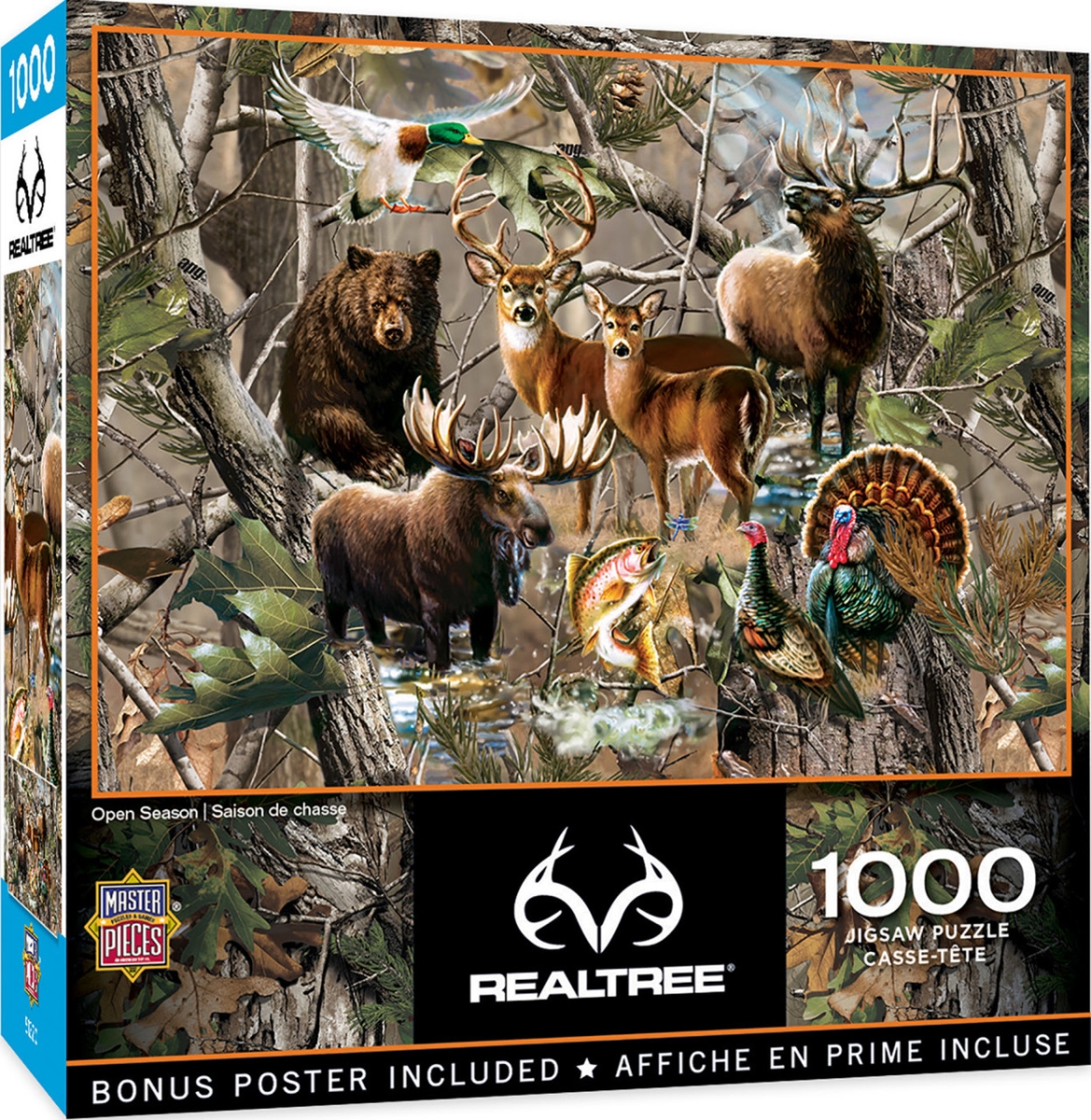 72081 RealTree Open Season Puzzle, 1000 Piece