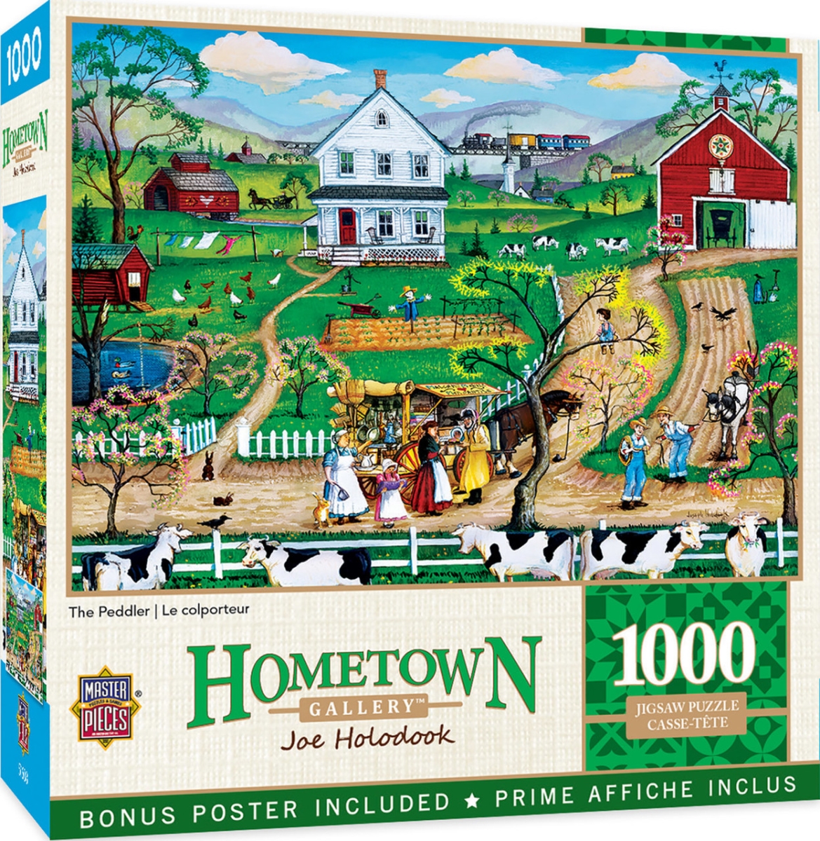 72123 Hometown Gallery The Peddler Puzzle, 1000 Piece