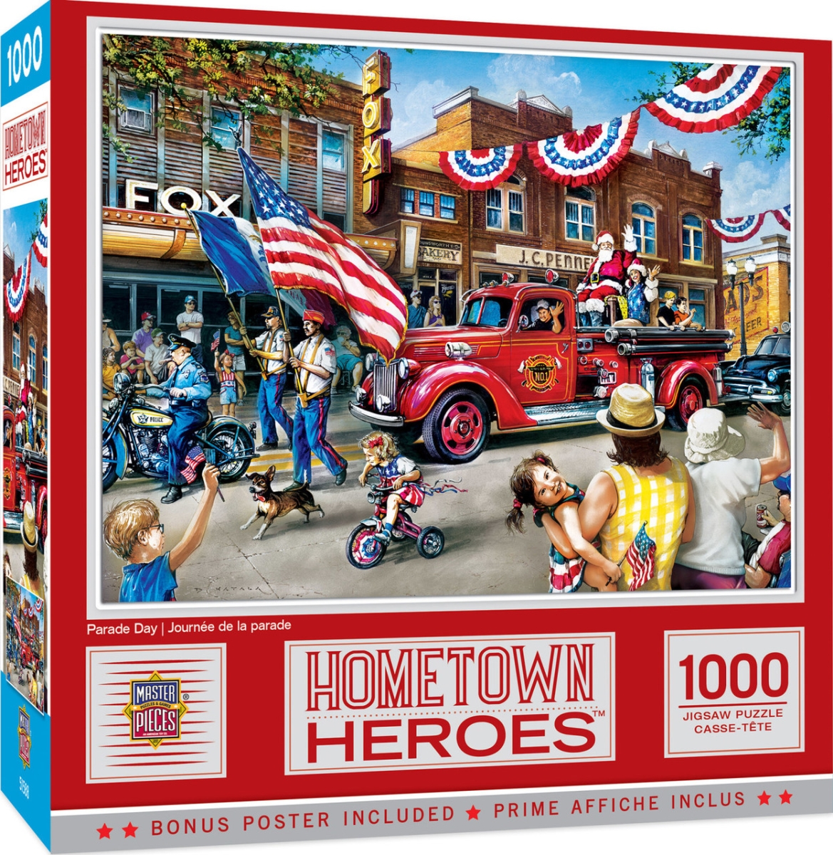 72129 Hometown Heroes Parade Day Puzzle, 1000 Piece