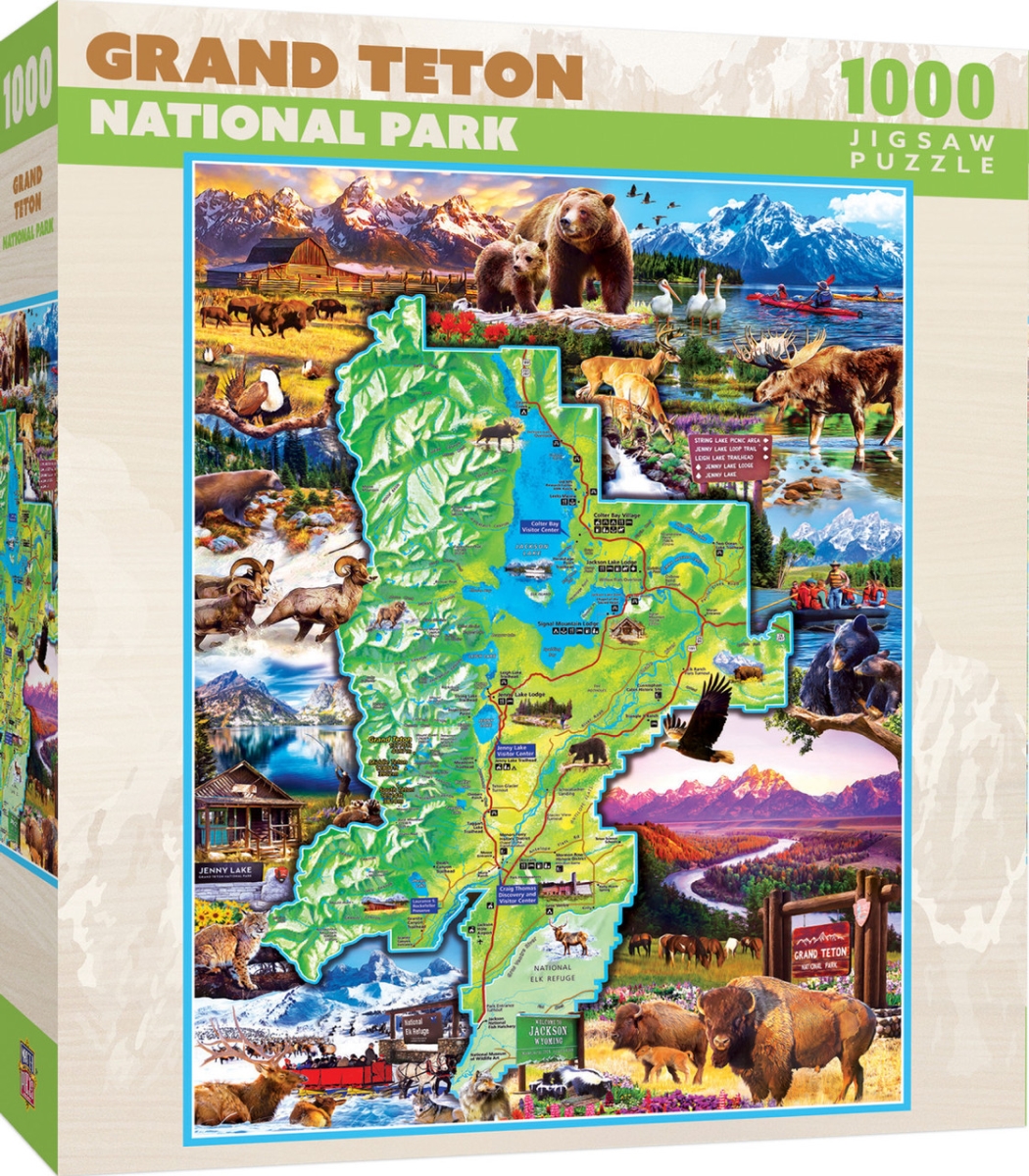 72147 National Parks Grand Teton Puzzle, 1000 Piece