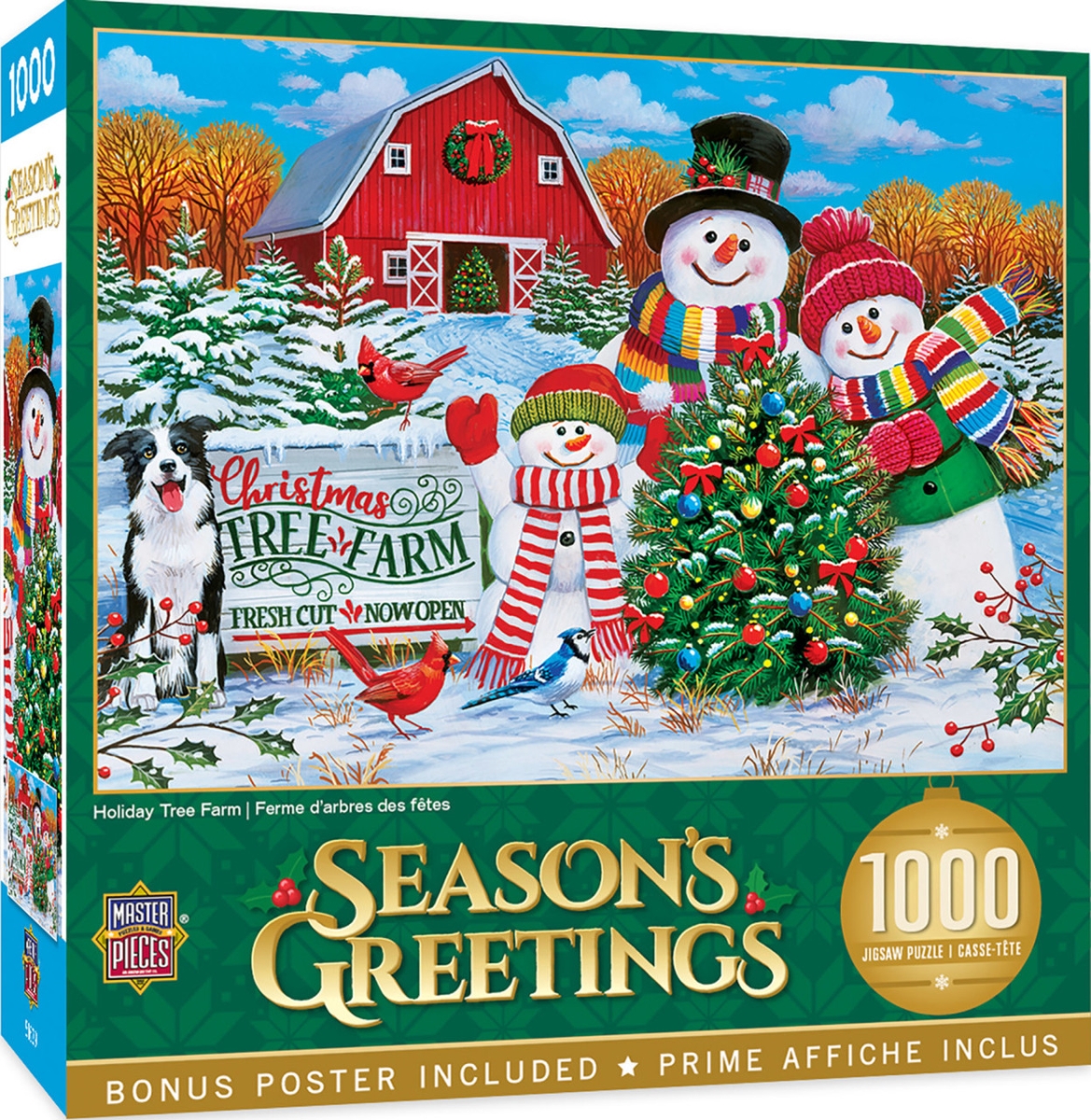 72176 Holiday Holiday Tree Farm Puzzle, 1000 Piece
