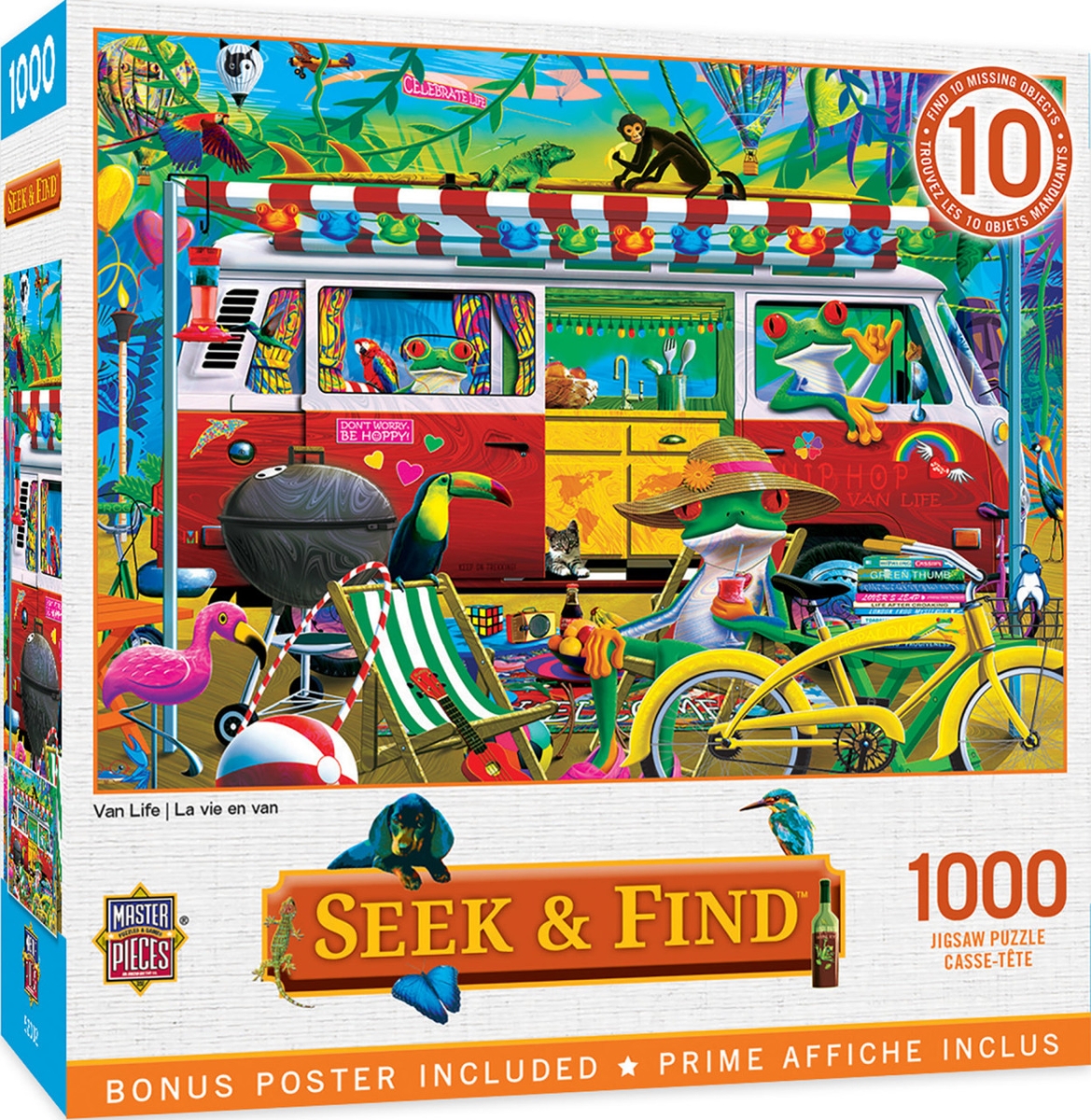 72198 Seek & Find Van Life Puzzle, 1000 Piece