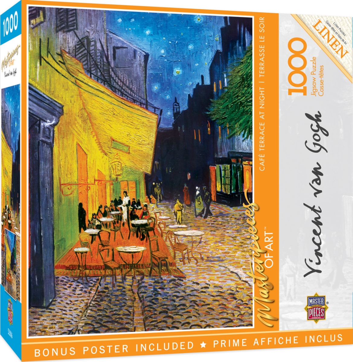 72213  Cafe Terrace at Night Puzzle, 1000 Piece