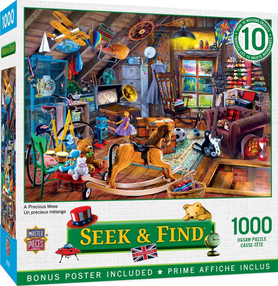 72215 Seek & Find A Precious Mess Puzzle, 1000 Piece