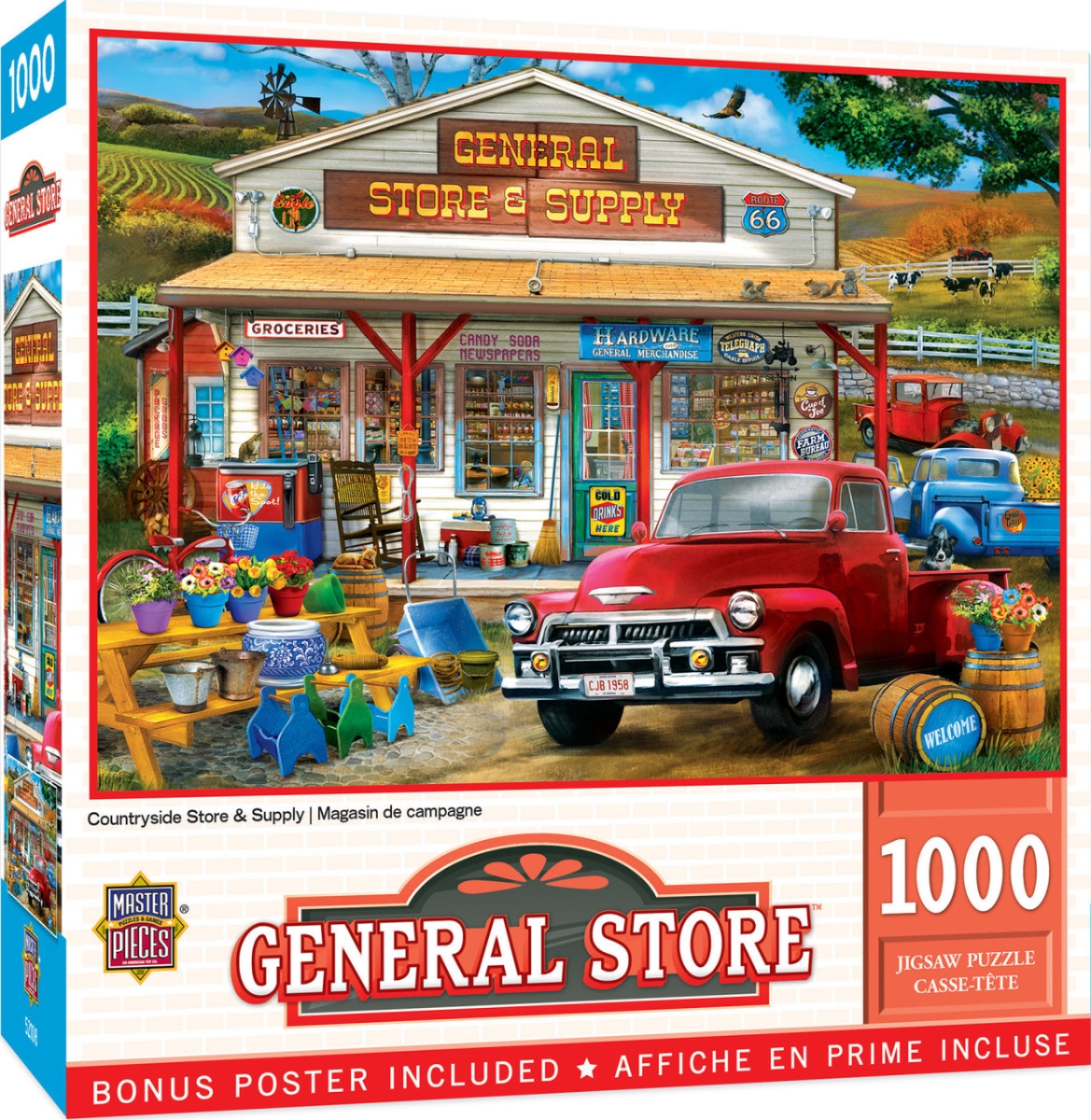 72268 General Store Countryside Store & Supply Puzzle, 1000 Piece