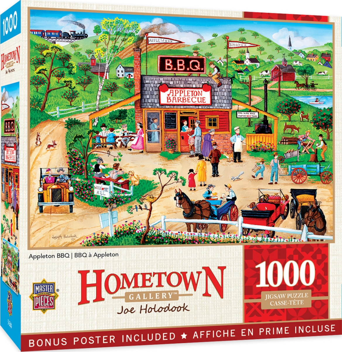 72275 Hometown Gallery Appleton BBQ Puzzle, 1000 Piece