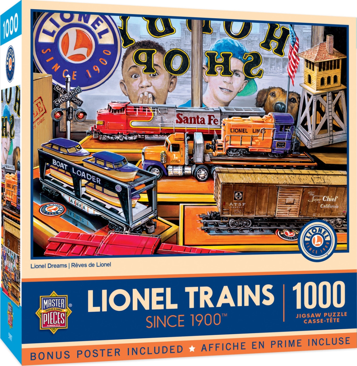 72277 Lionel Lionel Dreams Puzzle, 1000 Piece -  Masterpieces