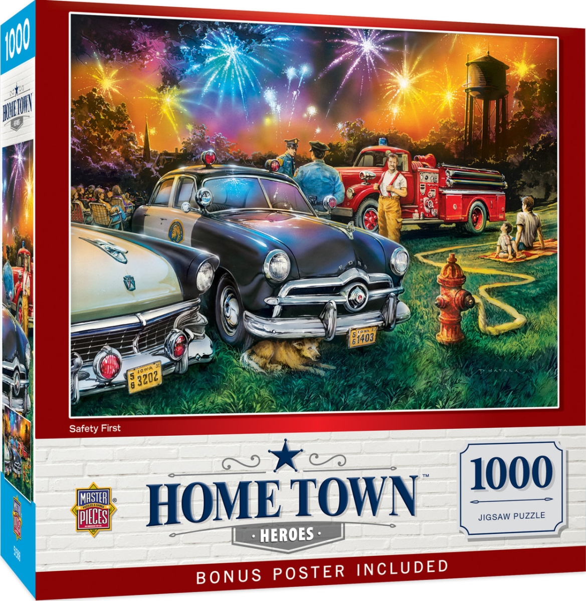 72315 Hometown Heroes Safety First Puzzle, 1000 Piece