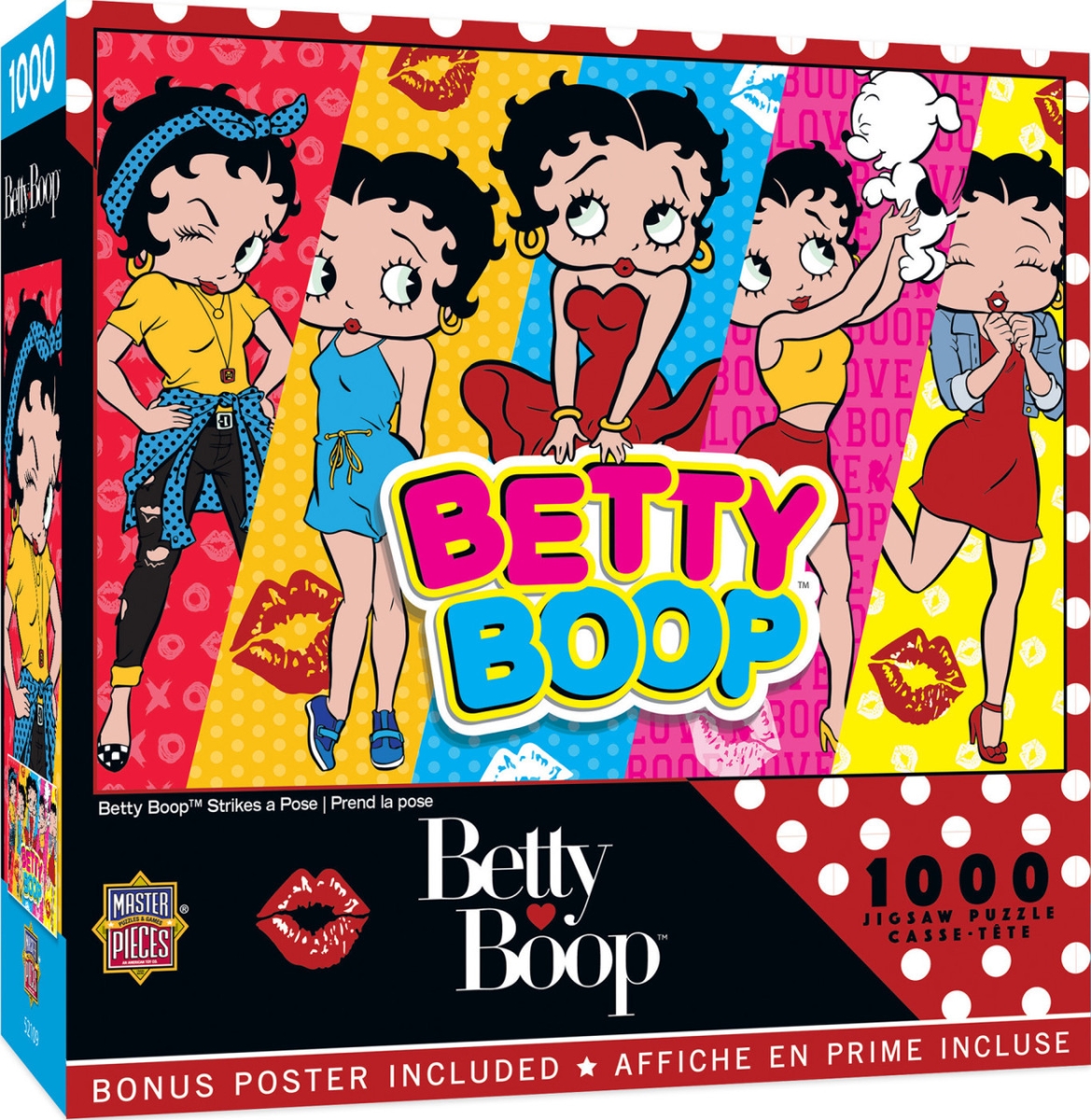 72318 Betty Boop Strike a Pose Puzzle, 1000 Piece