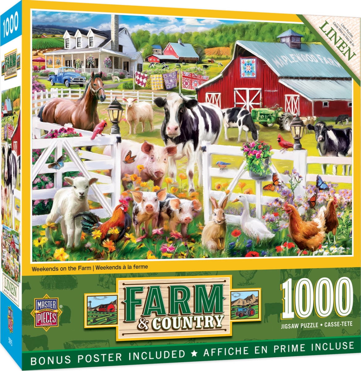 72336 Farm & Country Weekends on the Farm Puzzle, 1000 Piece