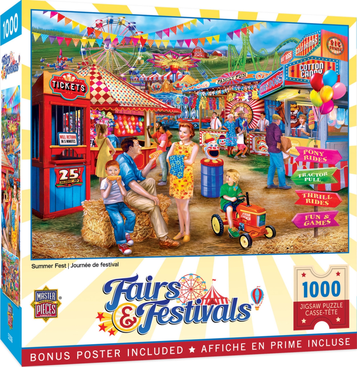 72339 Fairs & Festivals Summer Fest Puzzle, 1000 Piece