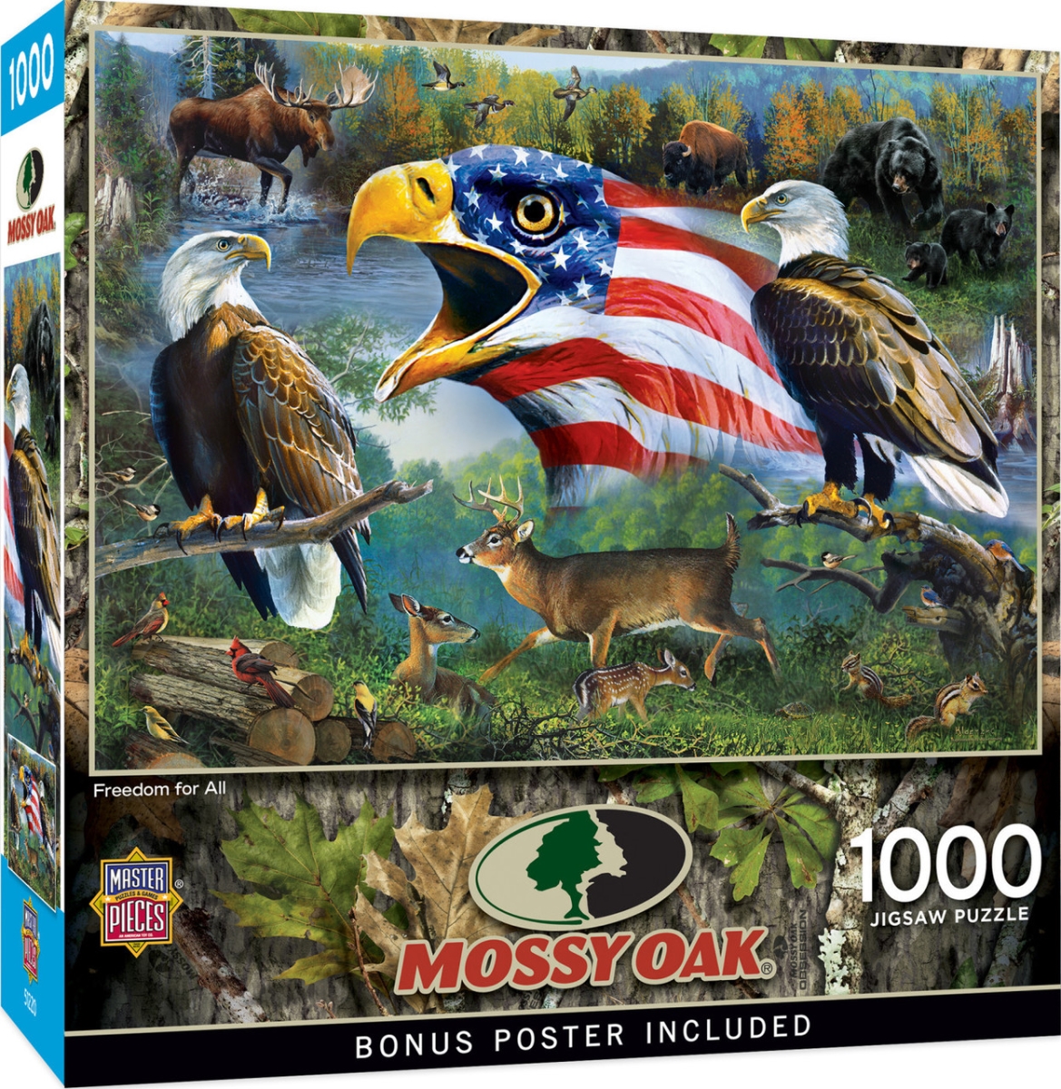 72348 Mossy Oak Freedom for All Puzzle, 1000 Piece