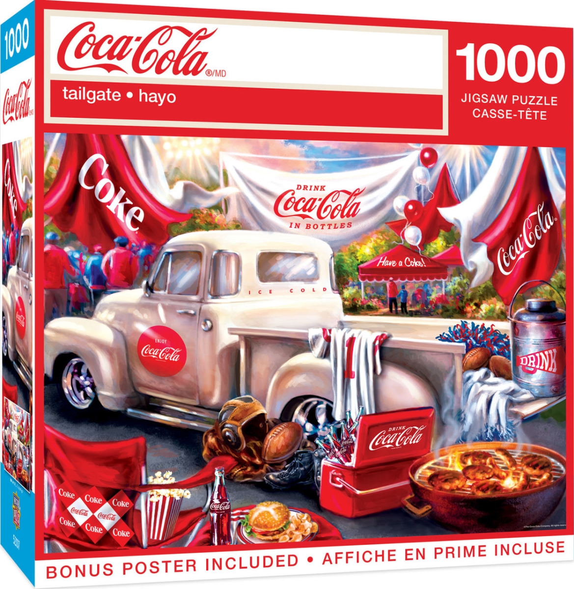82118 Coca-Cola Tailgate Puzzle, 1000 Piece