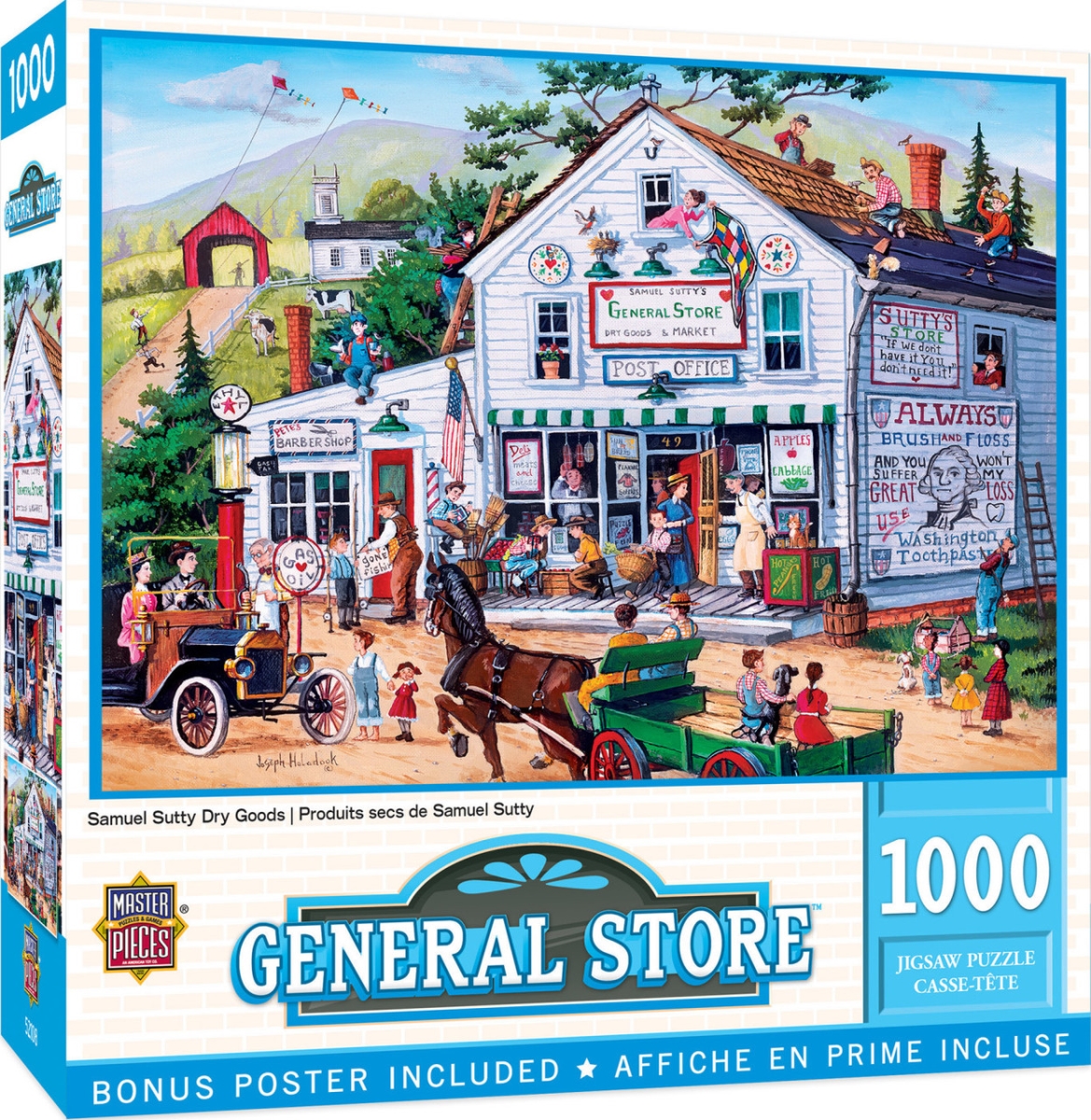 82123 General Store Samuel Sutty Dry Goods Puzzle, 1000 Piece