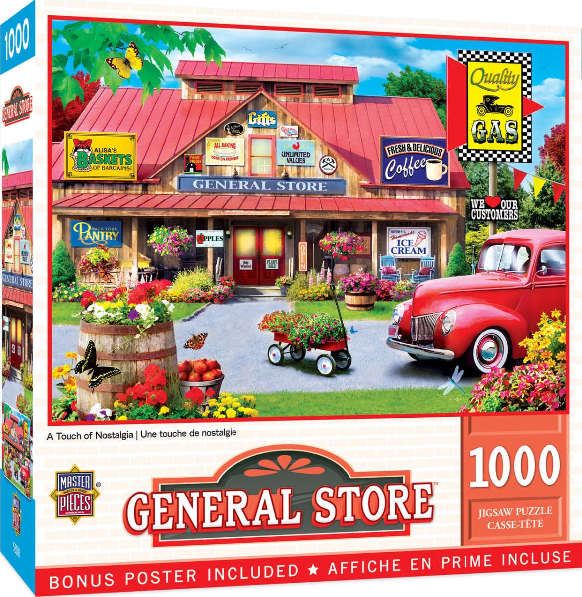82126 General Store A Touch of Nostalgia Puzzle, 1000 Piece