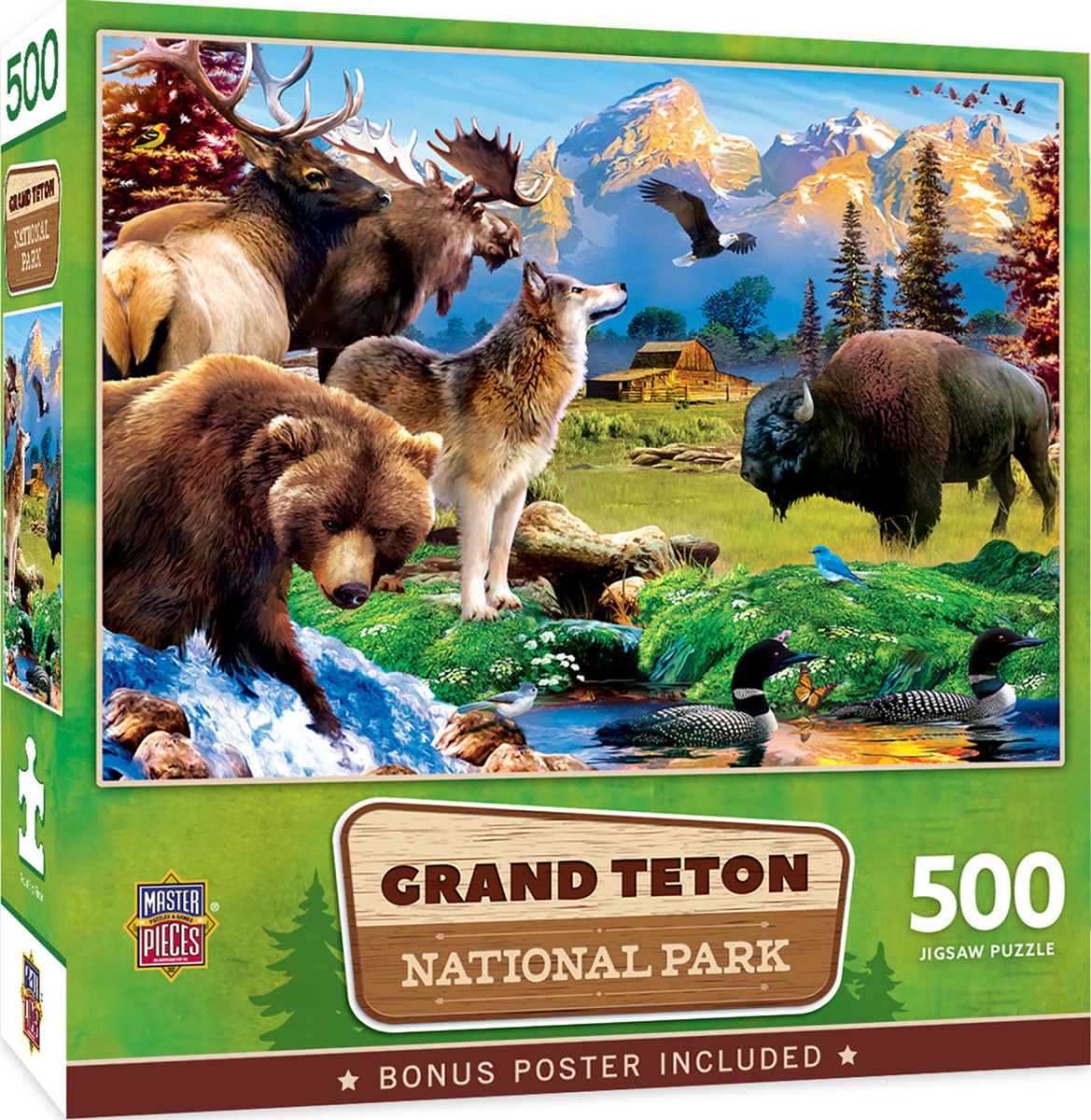 82208 National Parks Grand Teton Puzzle, 500 Piece