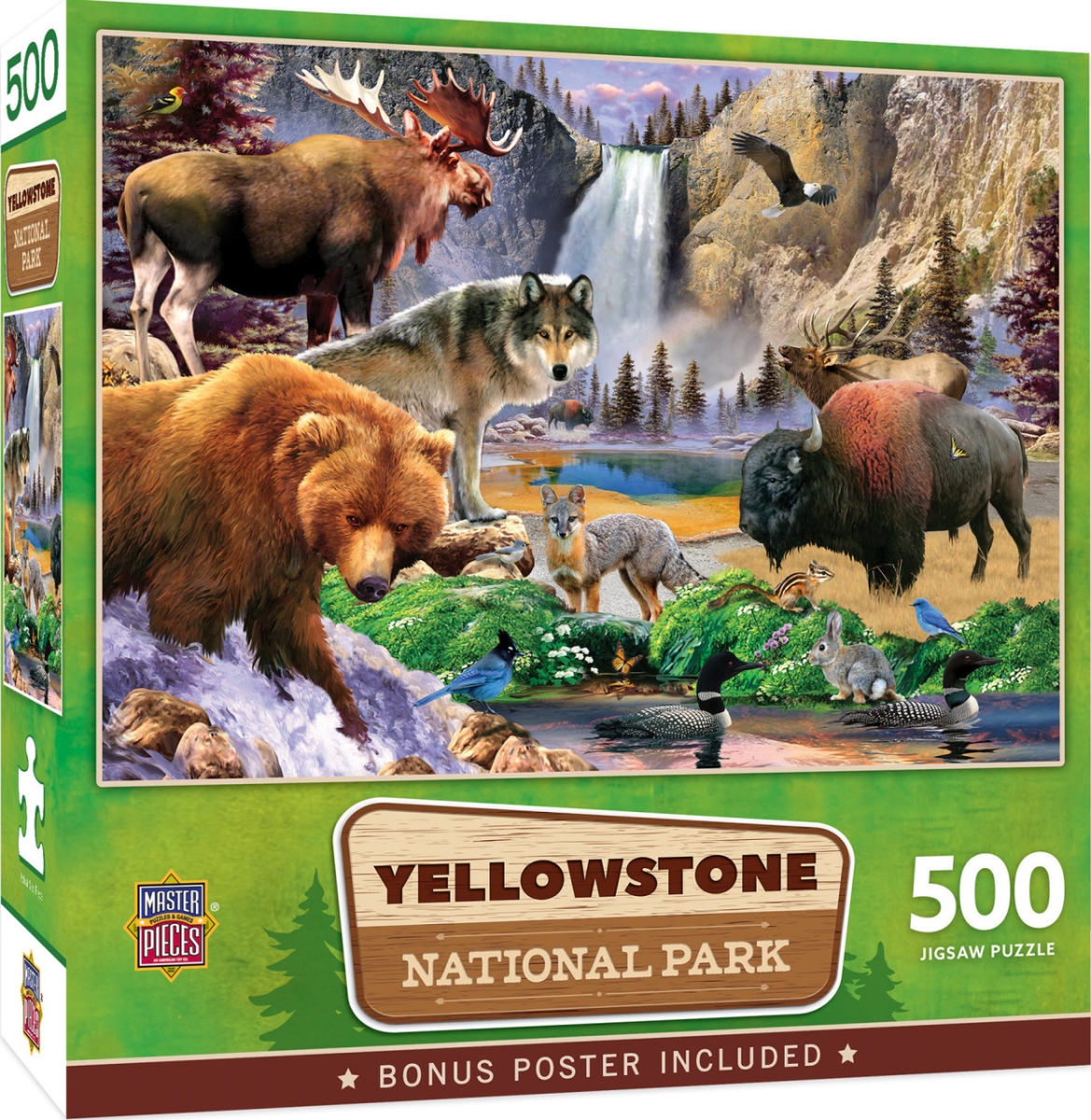82209 National Parks Yellowstone Puzzle, 500 Piece