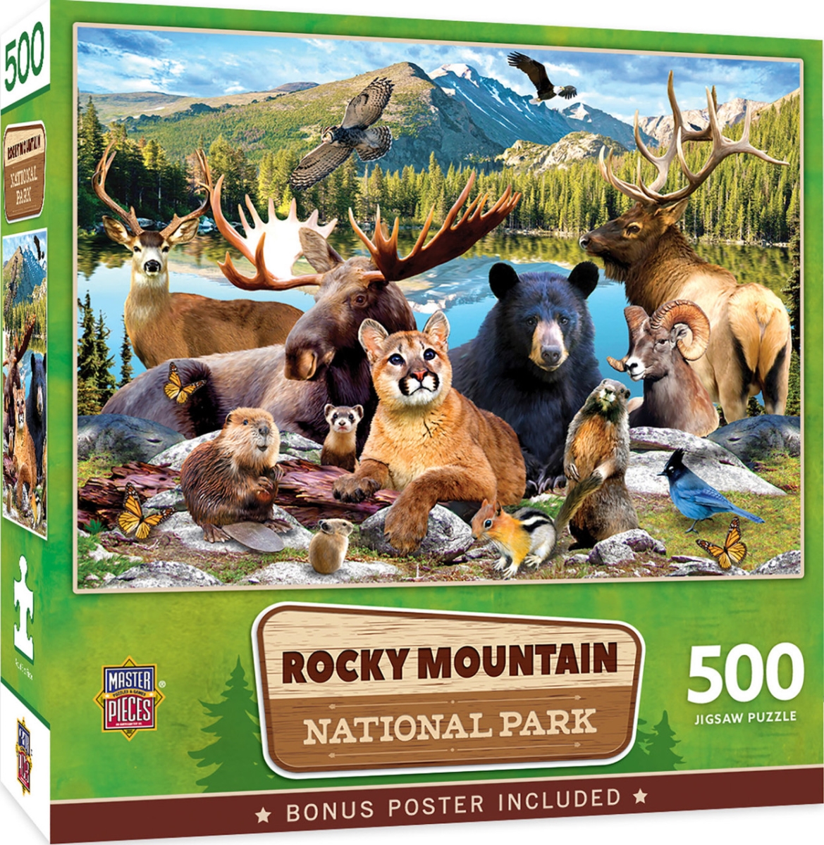 82219 National Parks Rocky Mountain Puzzle, 500 Piece