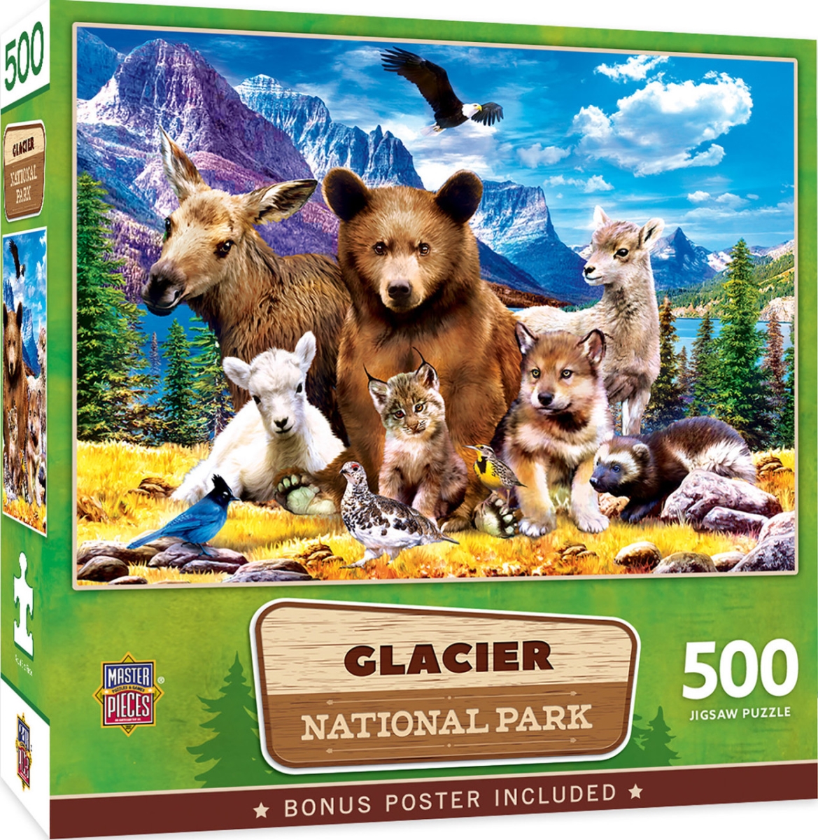 82221 National Parks Glacier Puzzle, 500 Piece