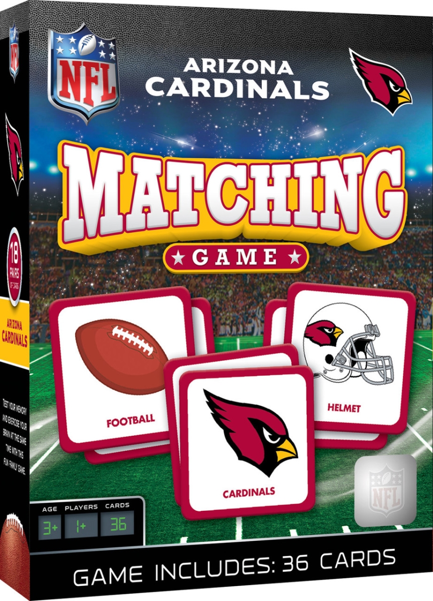 AZC3080 Arizona Cardinals Matching Game