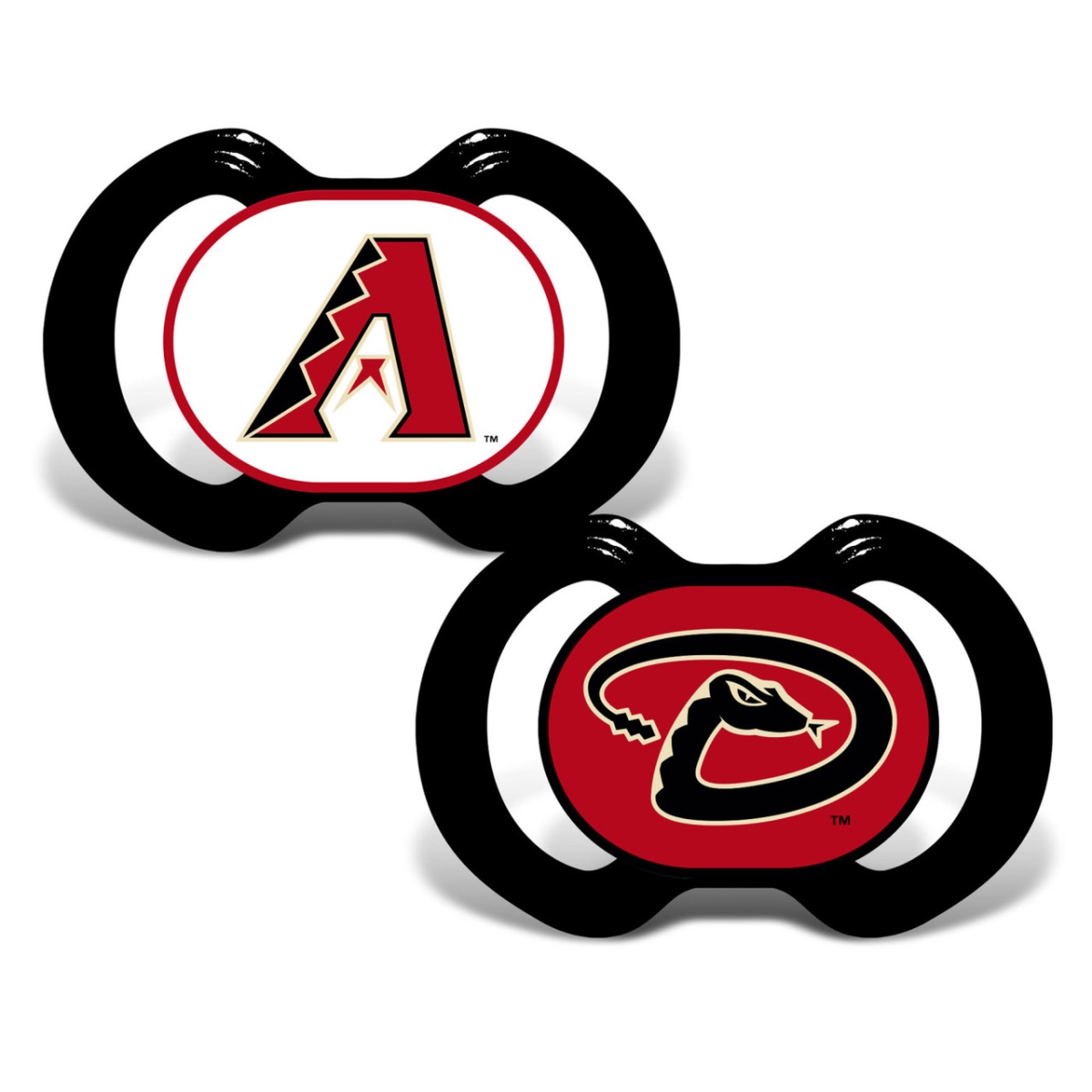 AZD2000 Arizona Diamondbacks Pacifier, Pack of 2