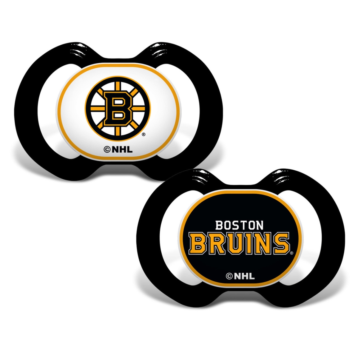 BBS2000 Boston Bruins Pacifier, Pack of 2