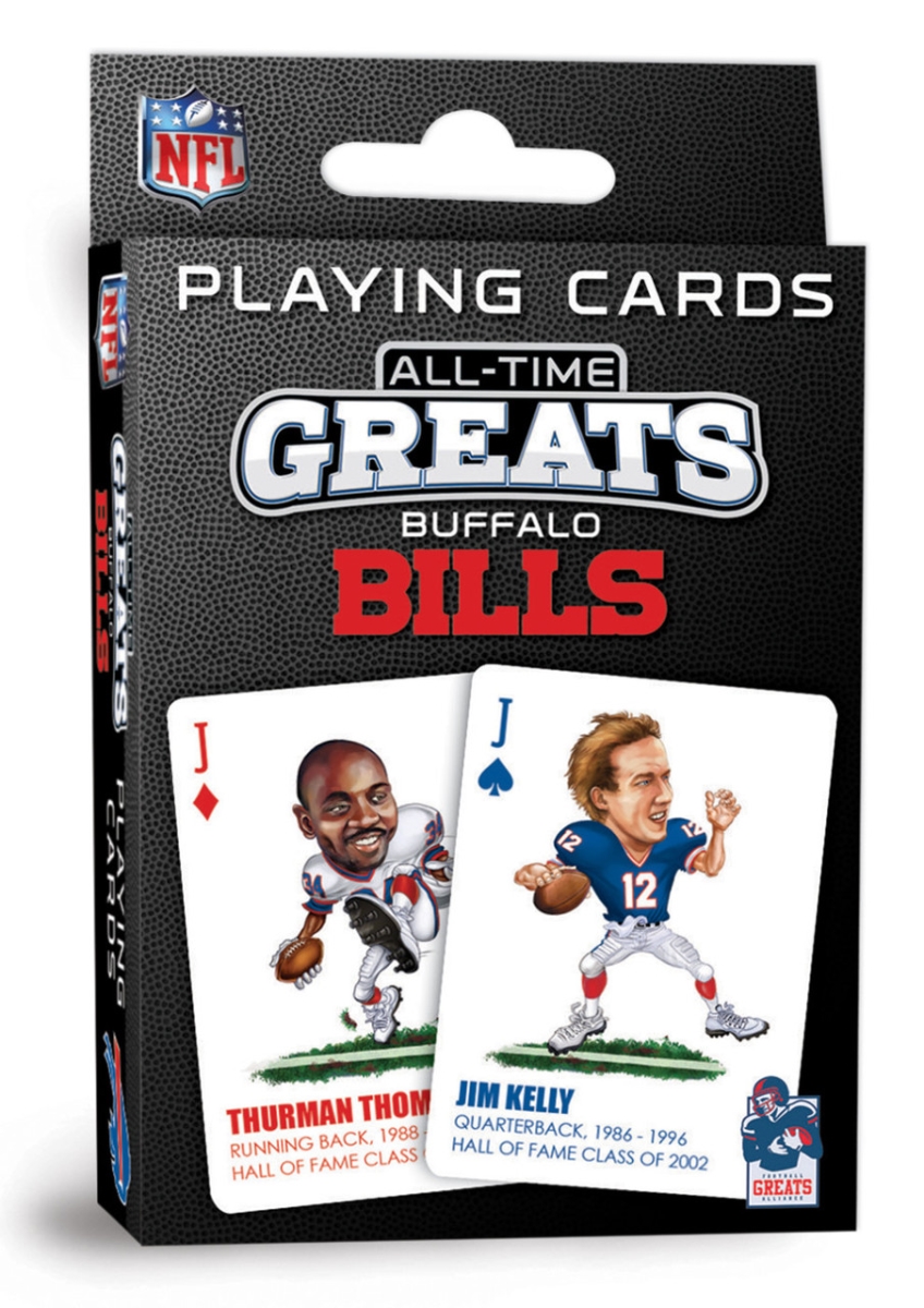 BUB3300 Buffalo Bills All-Time Greats Playing Cards