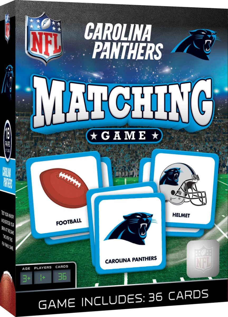 CAP3080 Carolina Panthers Matching Game