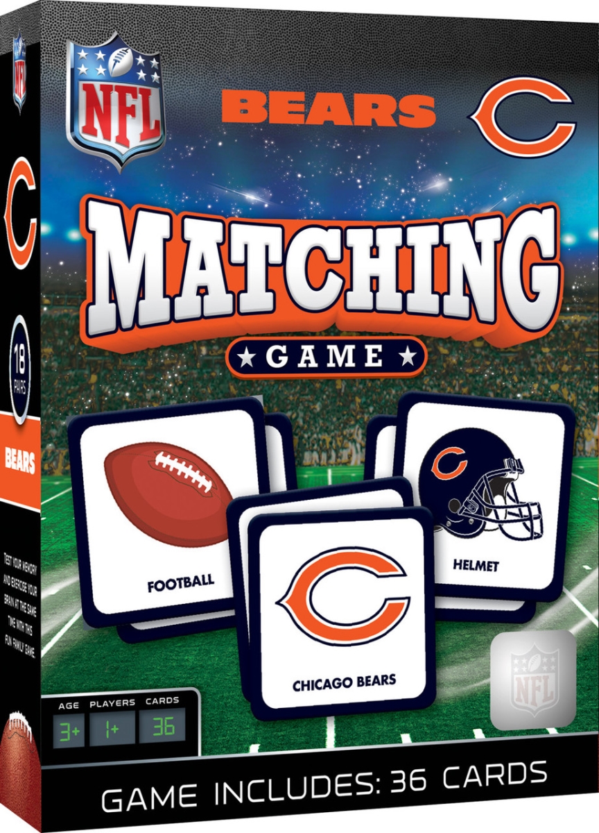 CHB3080 Chicago Bears Matching Game